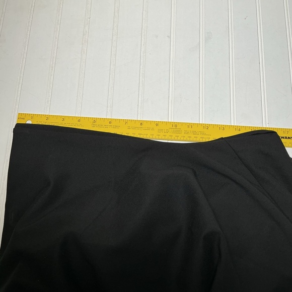 Rafaella Women's Curvy Pants Plus Size 3X Black Office Stretch High Rise - Picture 9 of 10